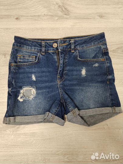 Шорты джинсовые