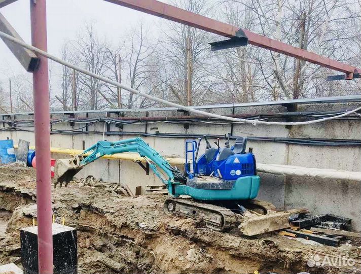 Услуги мини экскаватора