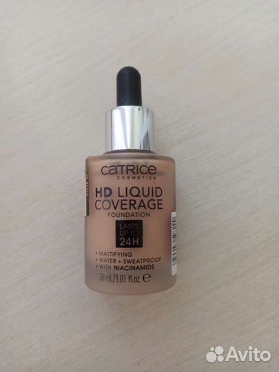 Тональный крем catrice hd liquid coverage
