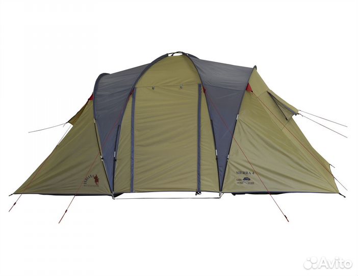 4 местная палатка с 2 комнатами новая, в наличии