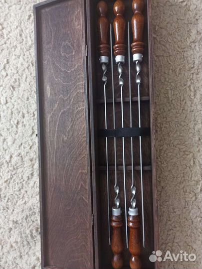 Шампуры в кейсе