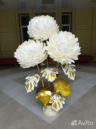 Ростовые цветы светильники из изолона