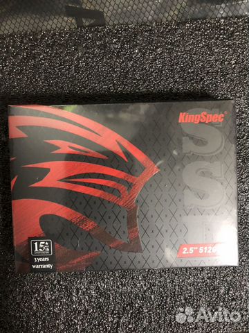 SSD диск KingSpec 512гб новый с гарантией