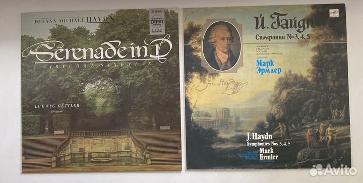 6 винила классической музыки. Барокко