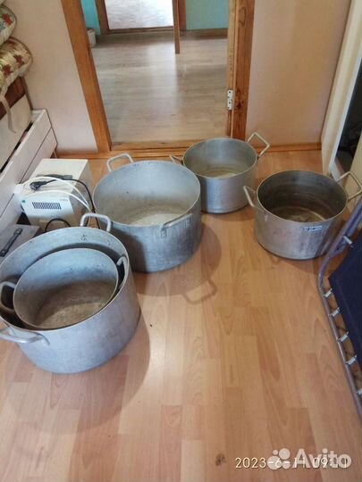 Кастрюля алюминиевая 20-40 литров