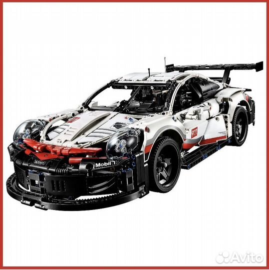 Конструктор Porsche 911 1631 деталь