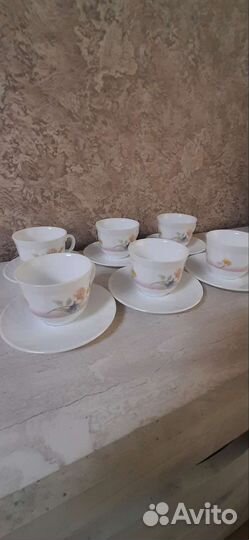Чайный сервиз luminarc на 6 персон