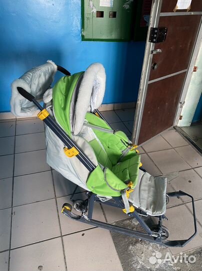 Коляска санки