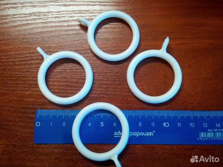 Пластиковые кольца для штор