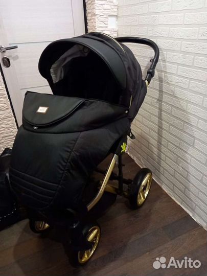 Коляска Adamex 2в1+автокресло и трость в подарок