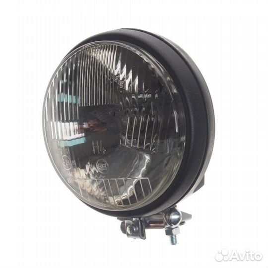 Фара мтз-1221 передняя левая круглая (пластик) 24V