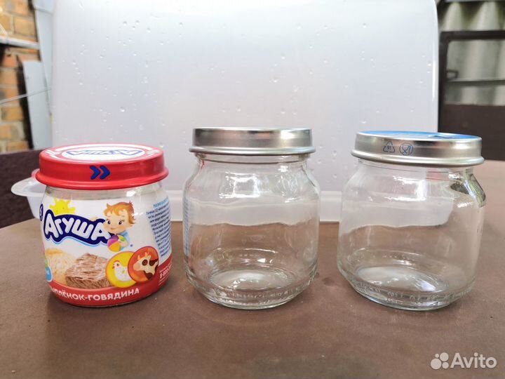 Банки стеклянные 80 и 100 мл