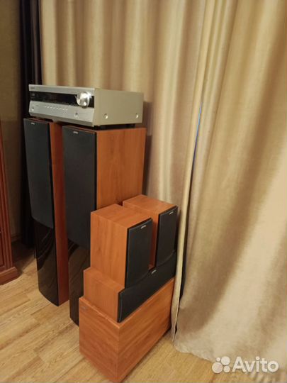 Jamo S500+Ресивер+Саб акустическая система 5.1