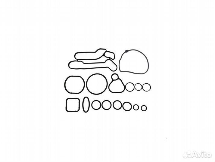 Комплект прокладок масляного радиатора GM 55354071