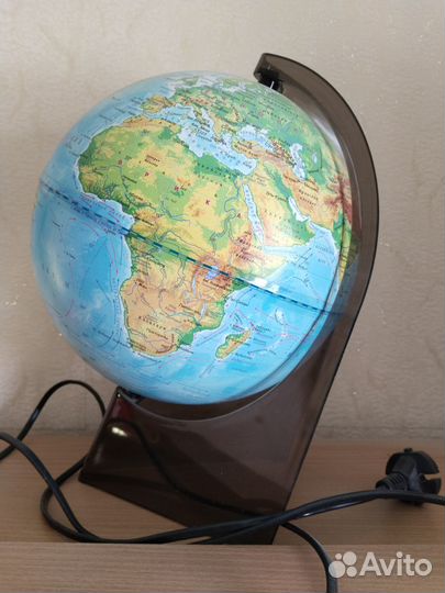 Глобус светильник-ночник