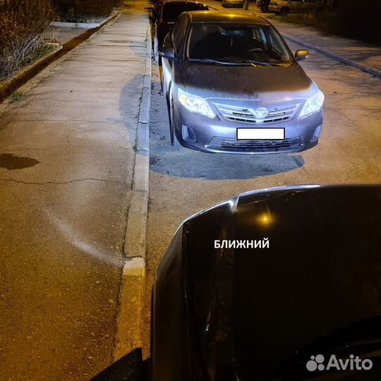 Фара левая Touareg с DLA - целая