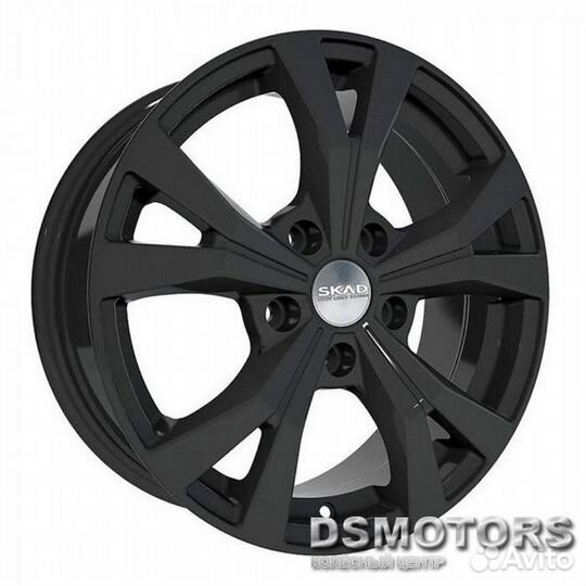 Диски Нагано 6.5/16 5x114.3 ET45 d67.1 чёрный барх