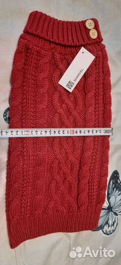 Свитер вязаный для собак средних и крупных пород