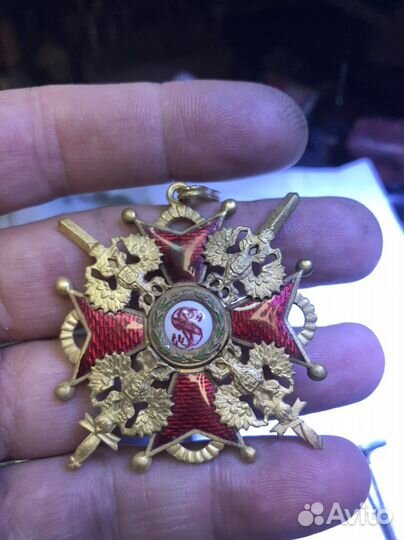 Значек Святого Станислава 2 степени