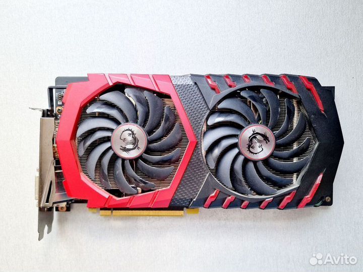 MSI GeForce GTX 1060 gaming X 3GB без эксплуатаци