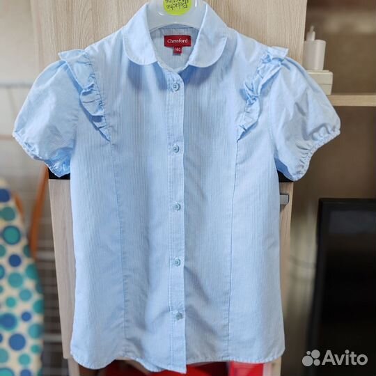 Блузка школьная для девочки 140-152