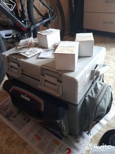 Ящик для рыбалки daiwa(япония) в катер