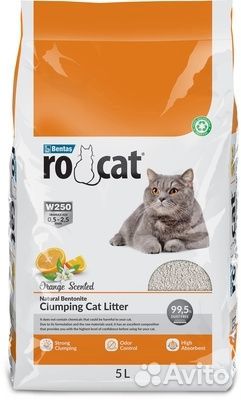 Ro Cat Ro Cat комкующийся наполнитель без пыли с а