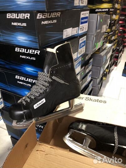 Новые хоккейные коньки bauer