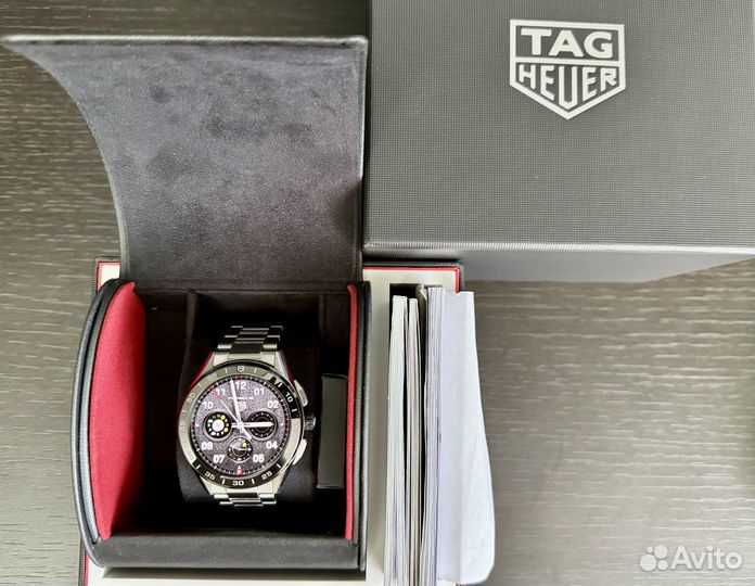 Часы tag heuer connected 3 45 мм