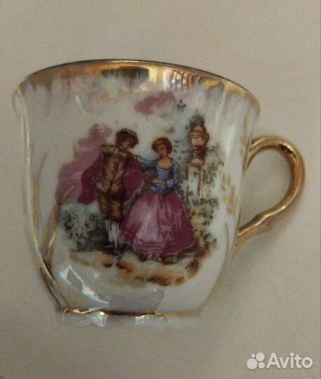 Кофейная пара фарфор