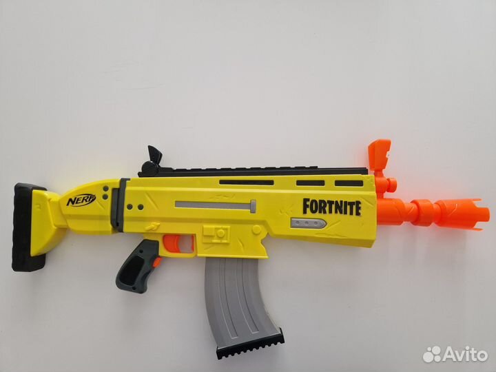 Бластер nerf fortnite