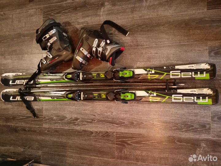 Горные лыжи комплект