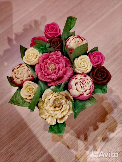 Букет из шоколада, подарки девушке на 8 марта