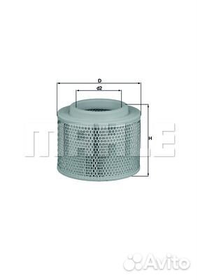 Фильтр воздушный ford ranger/mazda BT-50/toyota hi