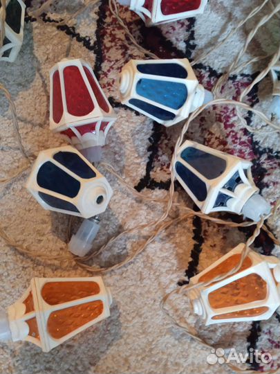 Гирлянда фонарики СССР