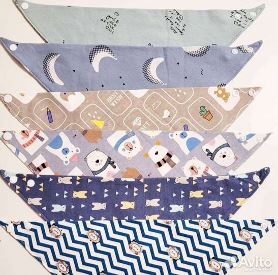 Слюнявчик нагрудник бандана