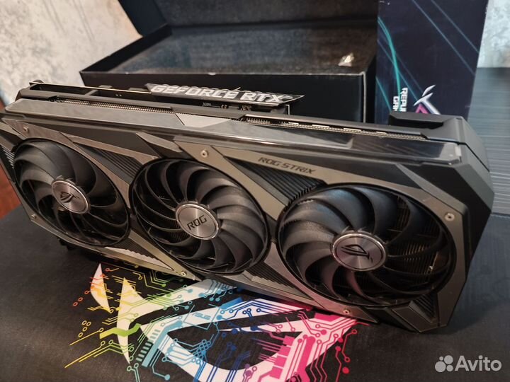 Компьютер с монитором Asus Rog strix