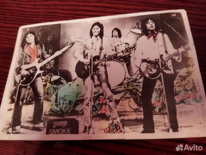 Автограф музыканта группы Smokie Terry Uttley