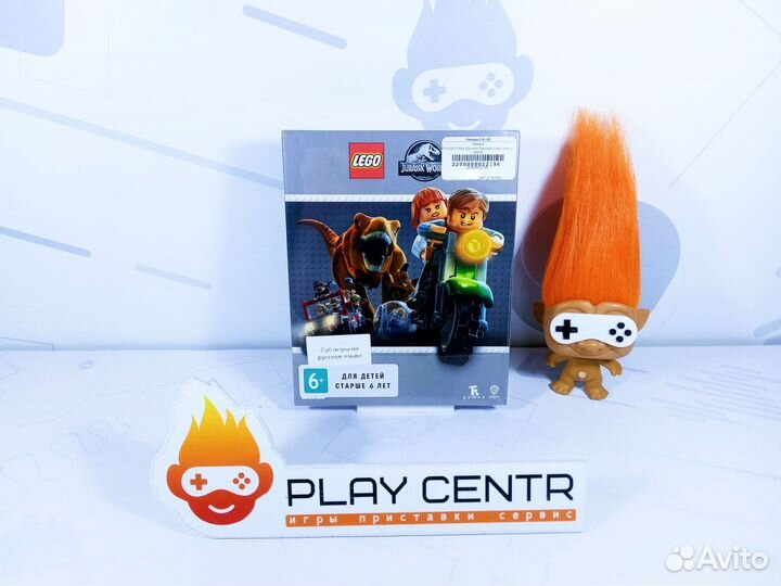 Диск для PS4 lego Мир Юрского Периода Новый