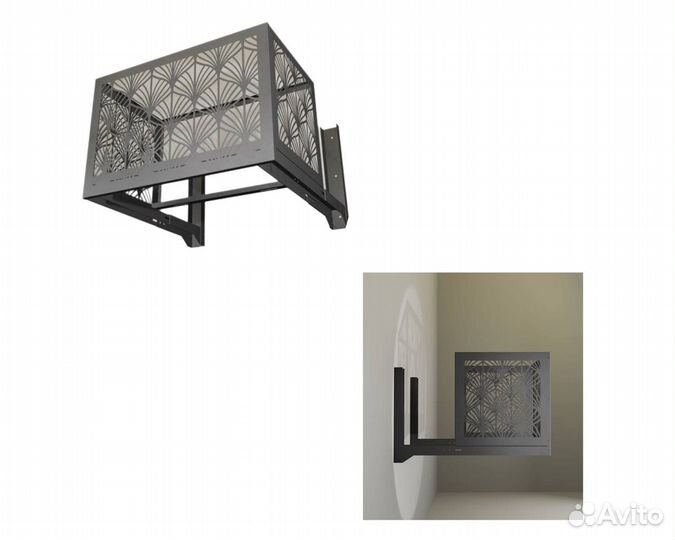 Защитное декоративное ограждение,кожух кондиционер