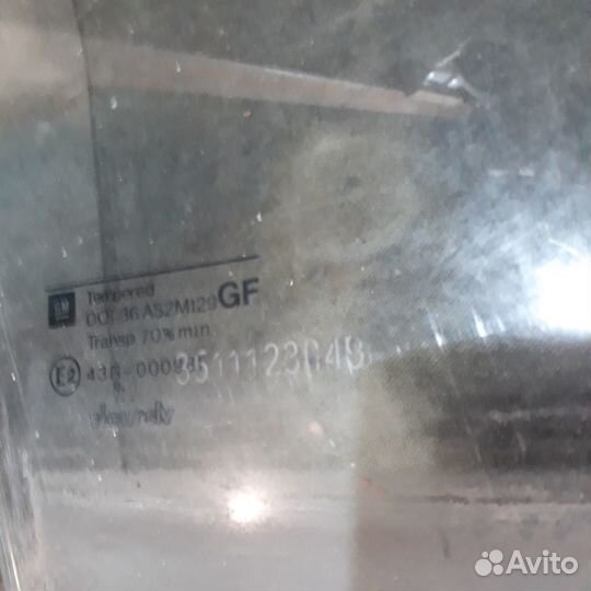 Стекло двери Опель Вектра Б универсал