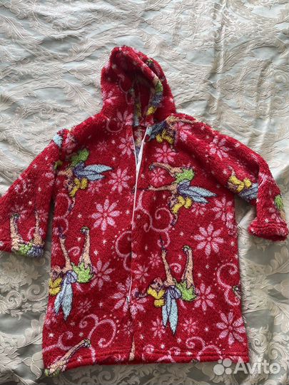 Халат детский для девочки махровый 3 года