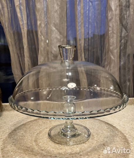 Тортовница с крышкой, большой клош