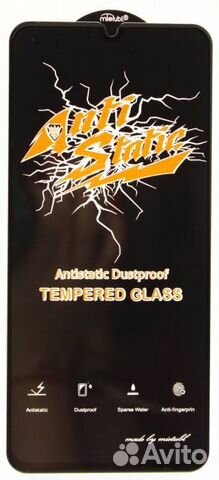 Защитное стекло quot;Antistaticquot; для Samsung A