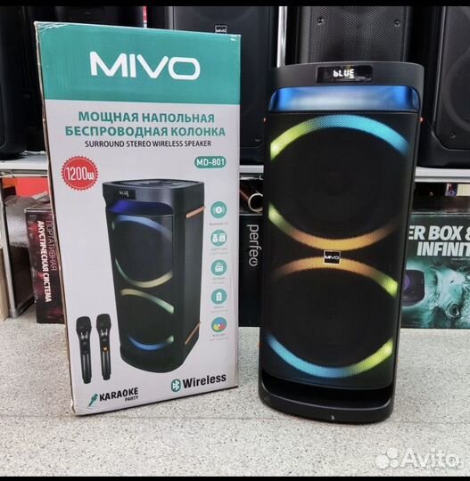 Мощная колонка Mivo MD-801
