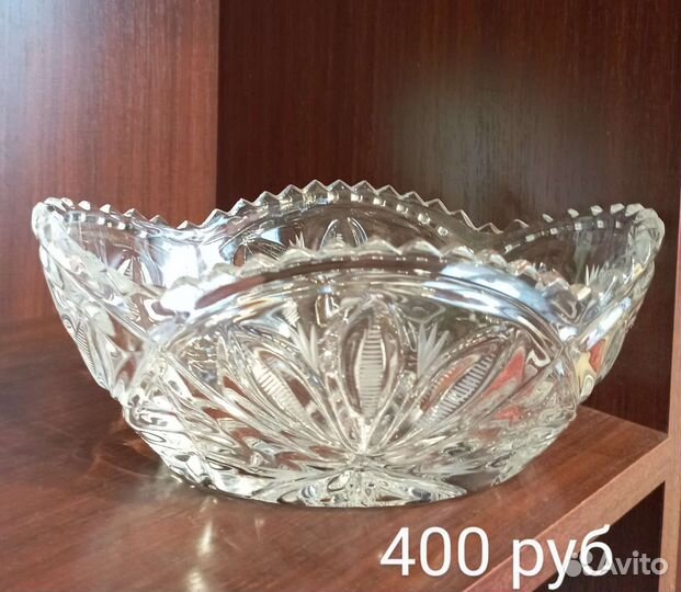Хрустальная посуда времён СССР