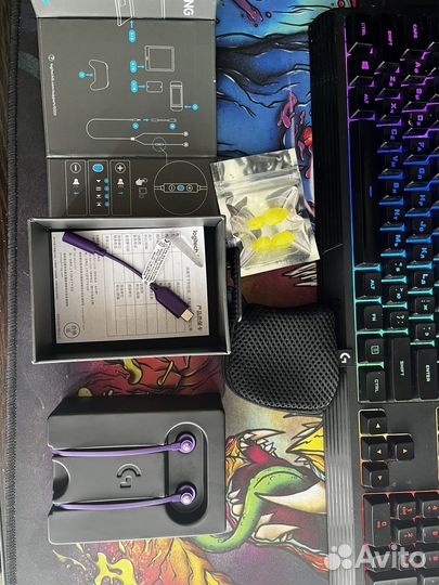 Игровые наушники g333