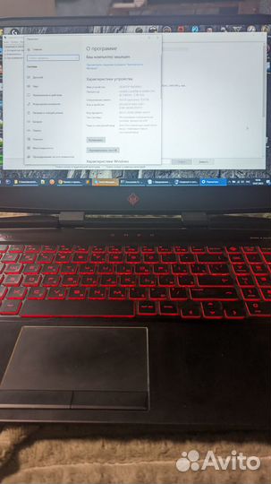 Ноутбук hp omen 15