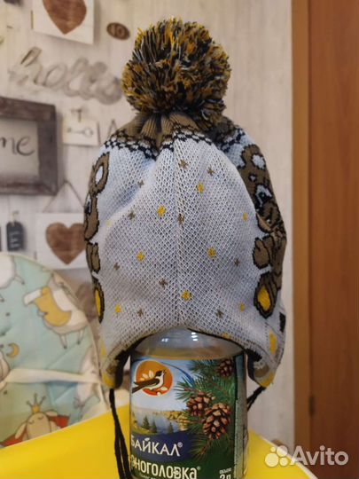 Шапка детская теплая