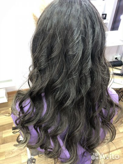 Укладка локоны